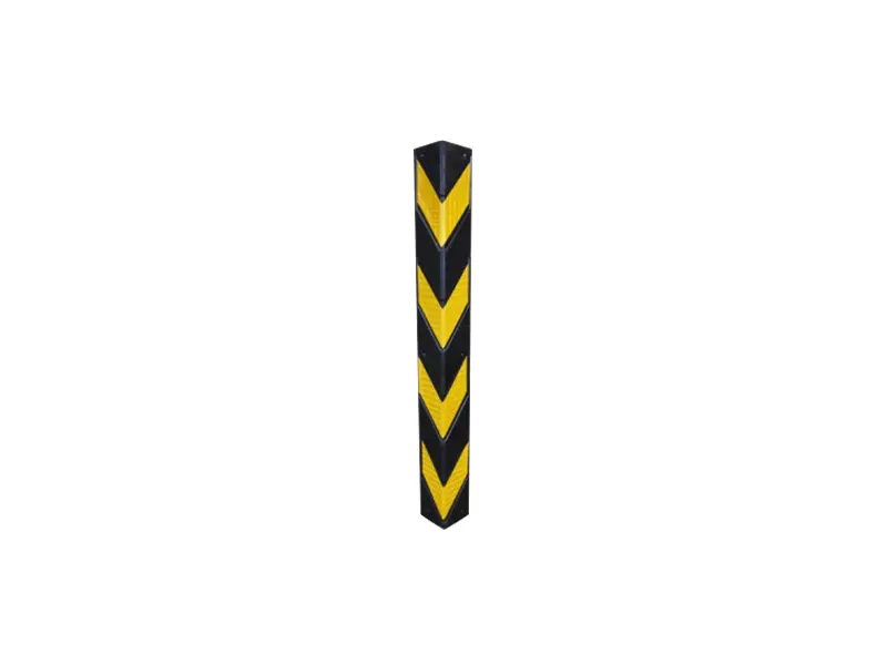 80cm Parking Reflective Rubber Corner Guard