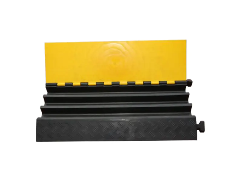 Channel Road Safety Rubber Cable Protection Cover-3