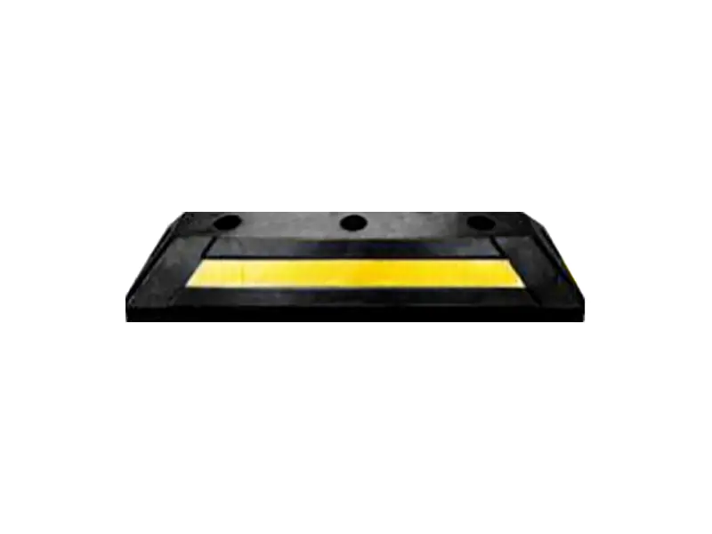 Rubber Car Wheel Stopper Parking Curbs