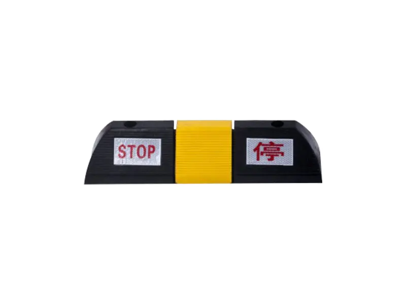 Vehicle Parking Lot Environmental Protection Rubber Car Wheel Stopper